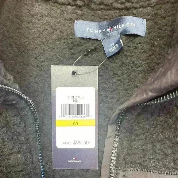 NWT Tommy Hilfiger fleece jacket, size Medium - Picture 3 of 6